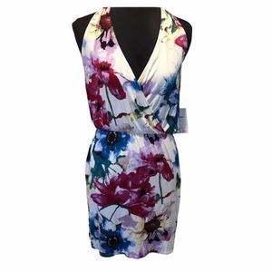 Floral Halter Dress Size Small